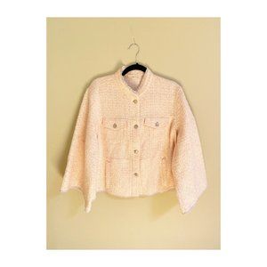 RACHEL RACHEL ROY CROPPED TWEED JACKET